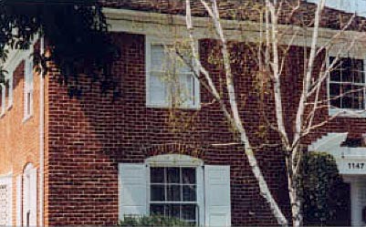 heavy sandblasting on brick removing all the paint