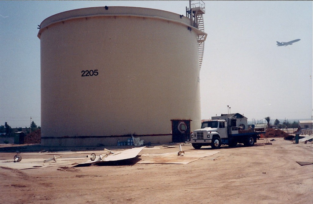 March Air Force Base Exterior of Tank