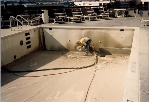 Swimming Pool Sandblasting